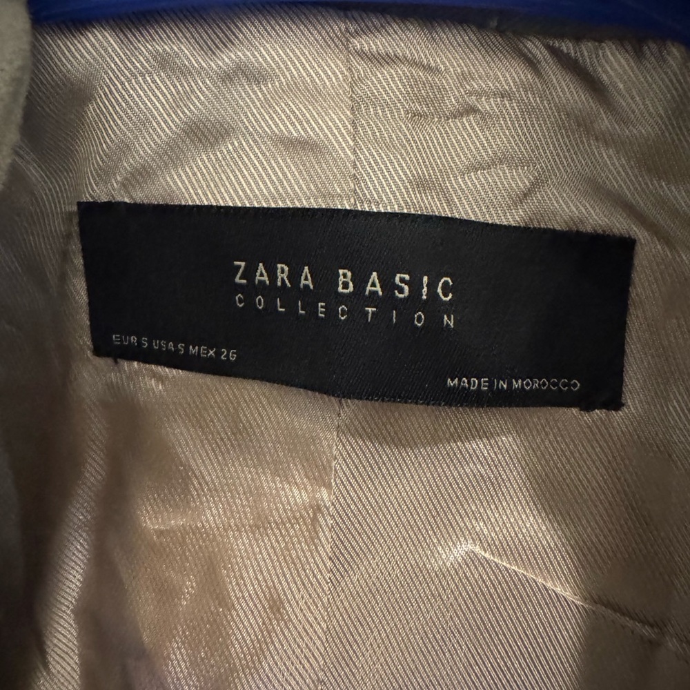 Zara Basic Collection Gray Blazer - Picture 2 of 6